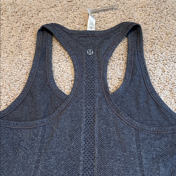 Lululemon Swiftly Tech Racerback in Heathered Black gray - Picture 9 of 16